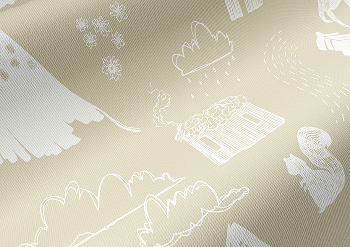 Mountain Hilltop, Barley - Roller Blind - Image 4